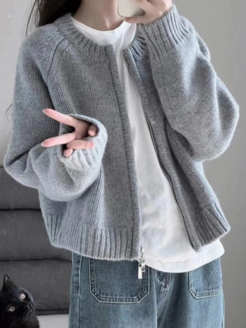 Winter Cropped Knitwear