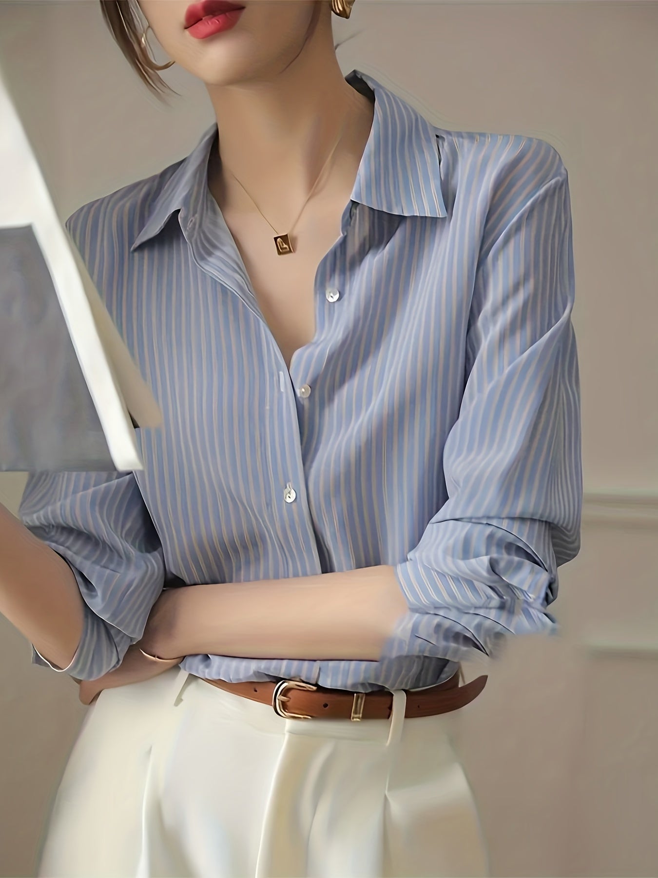 Stripped Pattern Long Sleeve