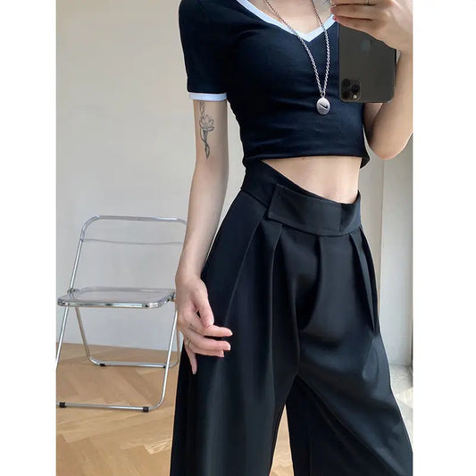 Casual Loose Drape Pants