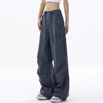 Drawstring Cargo Pants