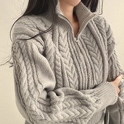 Autumn Zip-Up Cardigan