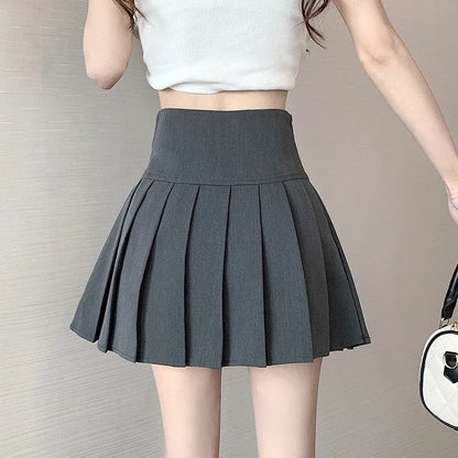 Pleated Mini Skirt