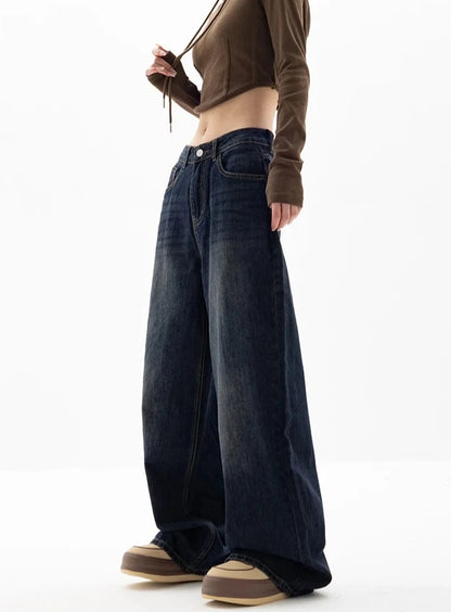 High Waist Oversized Denims