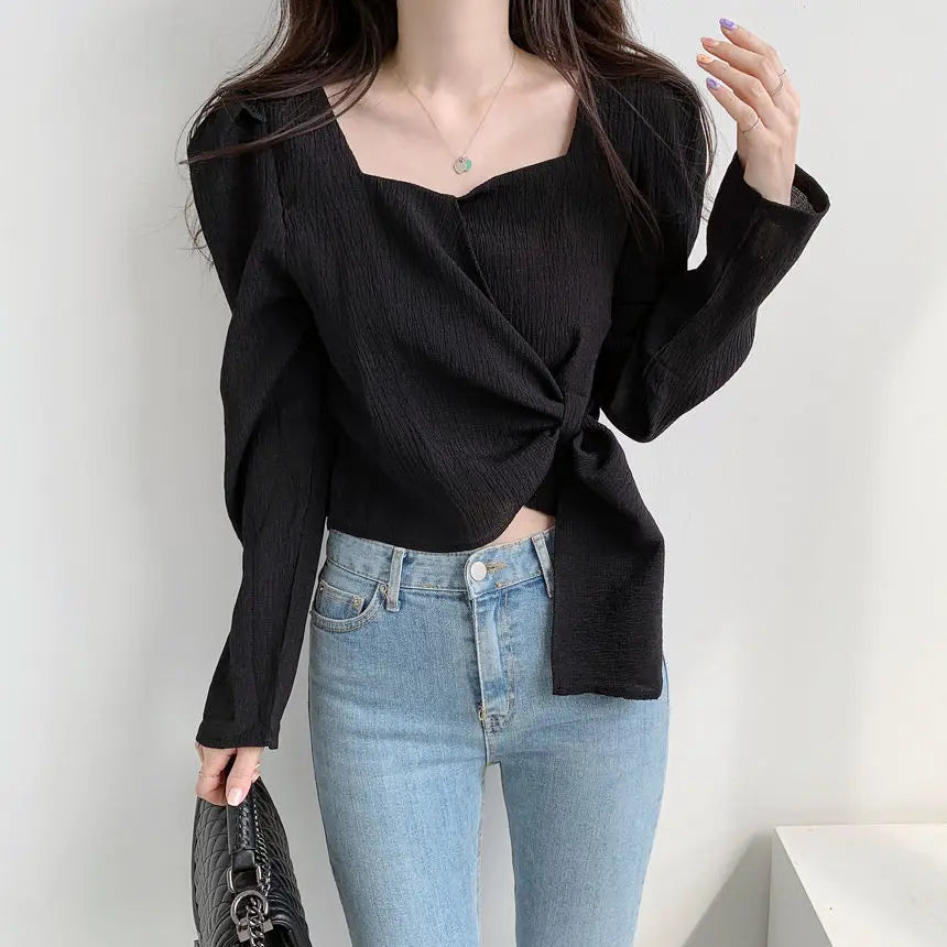 Casual Loose-Fitting Blouse