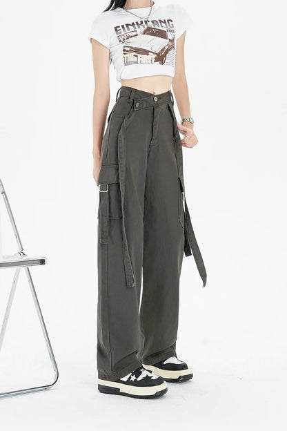 Belted-Style Cargo Pants