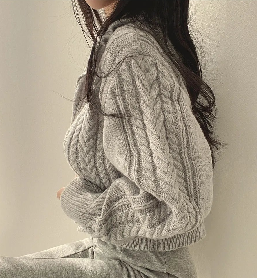 Autumn Zip-Up Cardigan