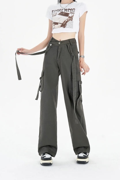 Belted-Style Cargo Pants