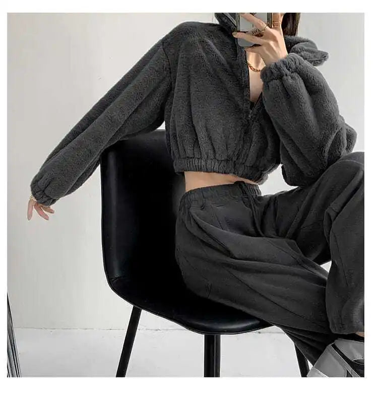 Winter Cropped Fleece