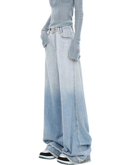 Deep Fade Baggy Jeans