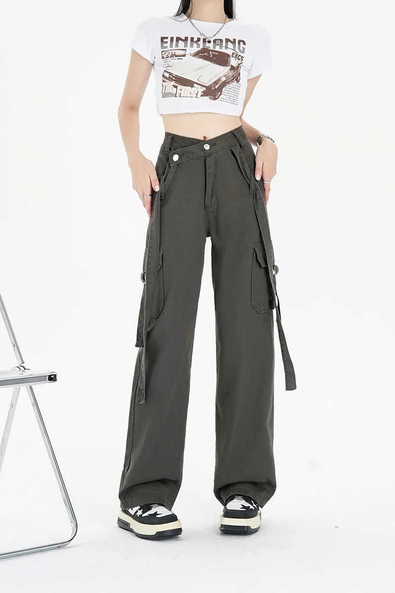 Belted-Style Cargo Pants