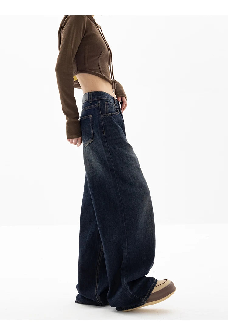 High Waist Oversized Denims