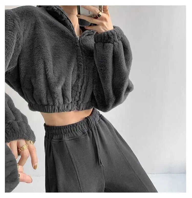 Winter Cropped Fleece