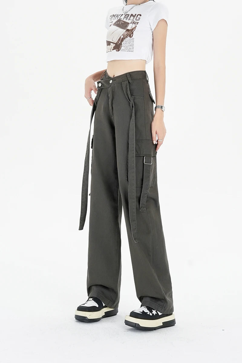 Belted-Style Cargo Pants