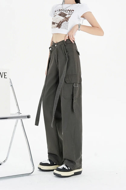 Belted-Style Cargo Pants