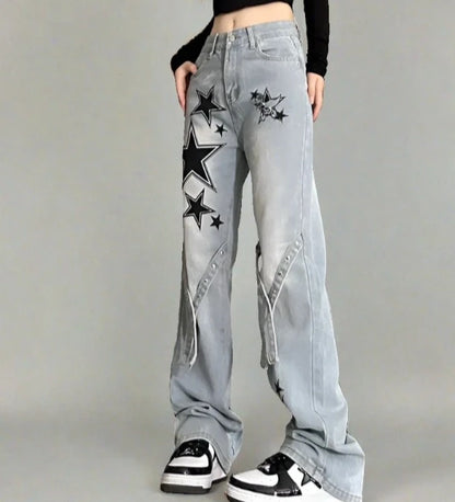 Star Graphic Jeans