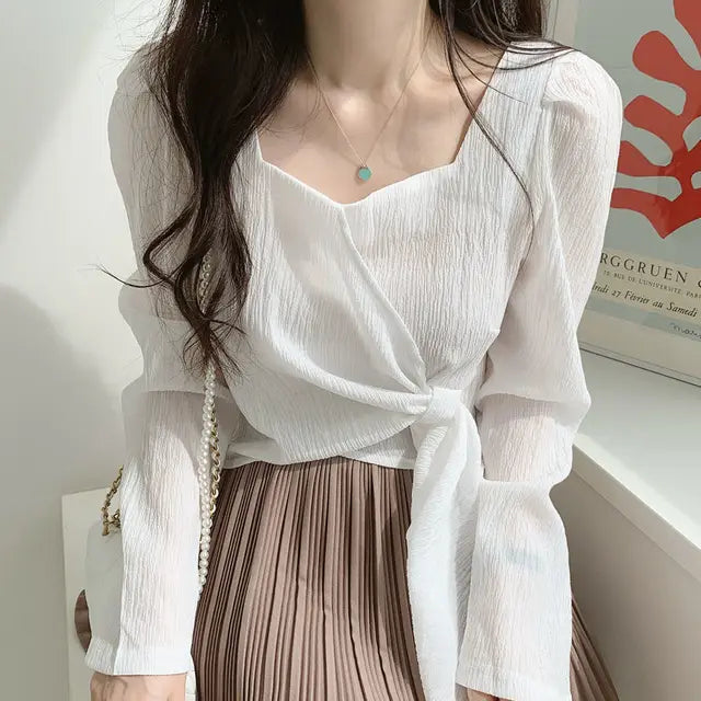 Casual Loose-Fitting Blouse