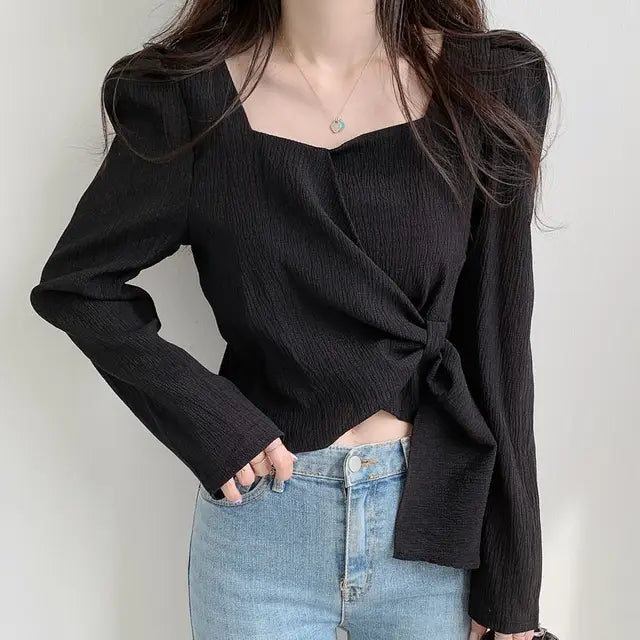 Casual Loose-Fitting Blouse