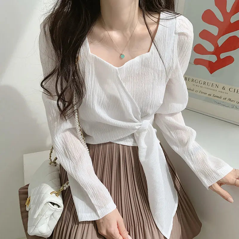 Casual Loose-Fitting Blouse