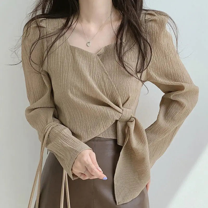 Casual Loose-Fitting Blouse