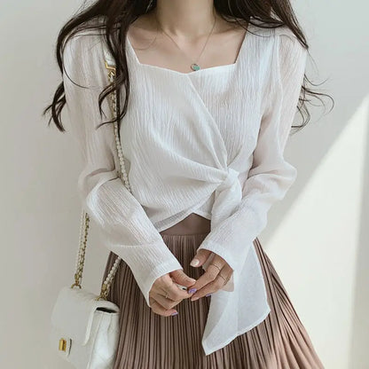 Casual Loose-Fitting Blouse