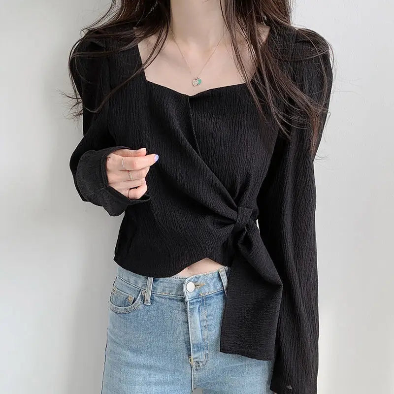 Casual Loose-Fitting Blouse