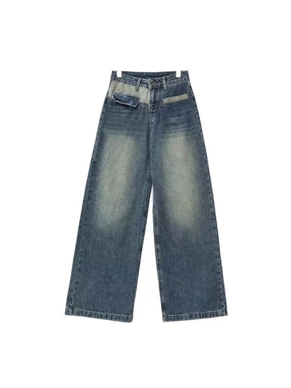 Oversize Mid Waist Jeans