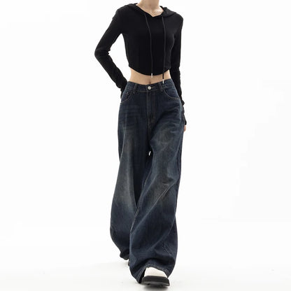 High Waist Oversized Denims