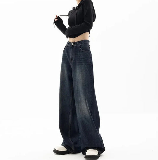 High Waist Oversized Denims