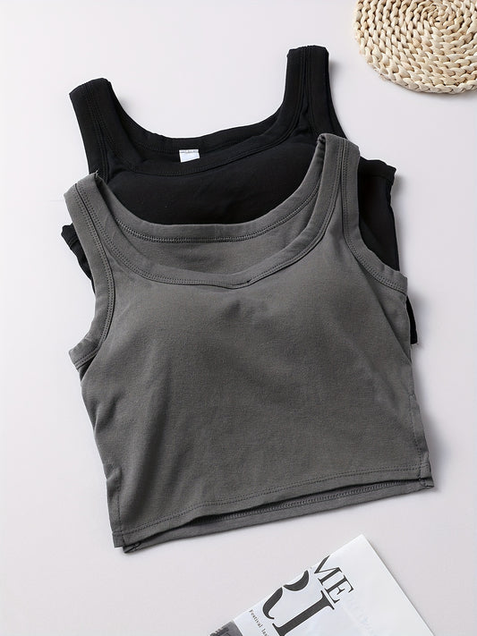 2pcs Basic Tank Top